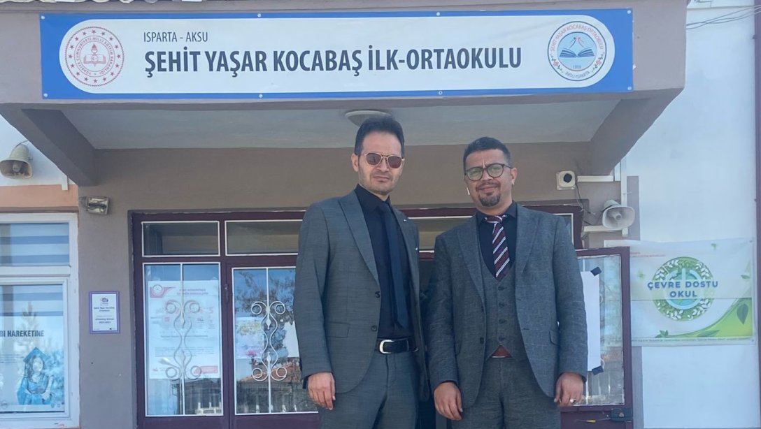 İlçe Milli Eğitim Müdürümüz Sayın Volkan BORA ikinci dönemin ilk günü okulları ziyaret etti.